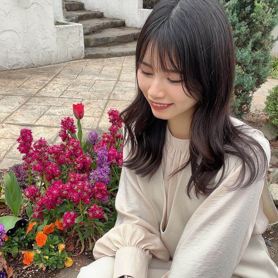 竹村佳奈さんのインスタグラム写真 - (竹村佳奈Instagram)「🌷🌼🌻 たくさんお花咲いてた♡」3月27日 16時39分 - takemura__kana