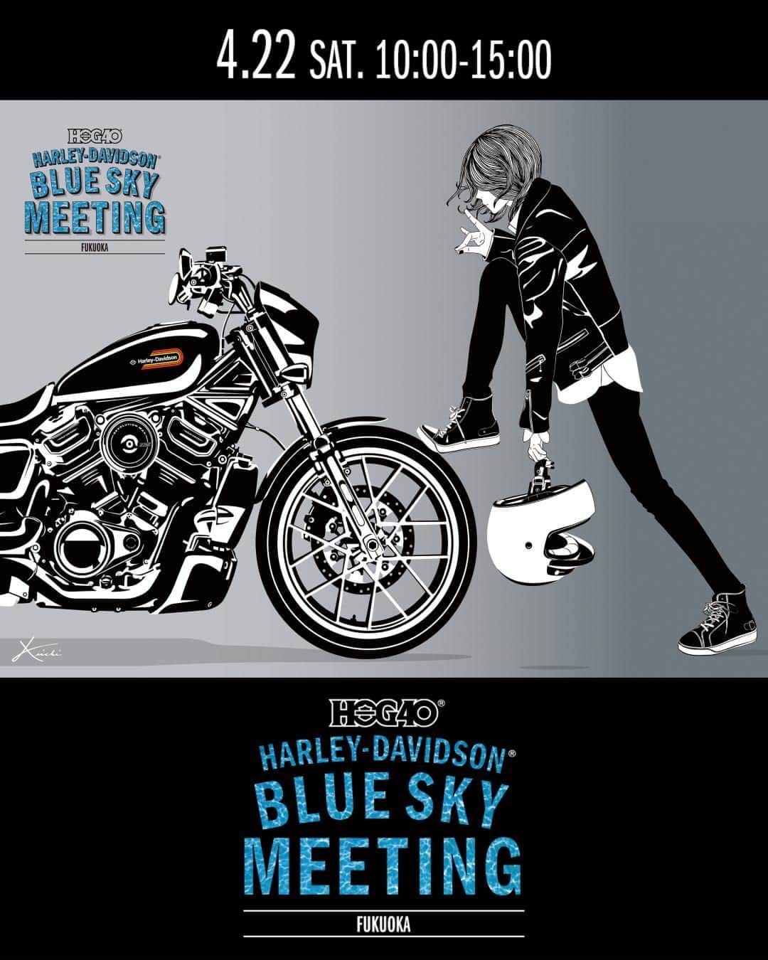 Harley-Davidson Japanさんのインスタグラム写真 - (Harley-Davidson JapanInstagram)「【HARLEY-DAVIDSON® BLUE SKY MEETING】バイクとグルメが集う新イベントを福岡で初開催  会場には地元ロースタリーがハーレーを意識して焙煎した限定コーヒーを提供・販売するほか、地元グルメブースが多数出店。バイクの免許を持っていなくても擬似運転ができる「ジャンプスタート体験」、今年120周年を迎える歴代記念モデルや最新モデルたちの展示、女性ライダーたちのトークショー、お子様向けの「ストライダー試乗体験会」など、バイクを楽しめるプログラムも盛りだくさんです。入場無料でどなたでも参加可能。是非ご来場ください。  4月22日（土）10:00～15:00  小戸ヨットハーバー隣接駐車場  後援：福岡市  https://blueskyheaven.jp/hog  #HarleyDavidson #ハーレーダビッドソン #UnitedWeRide #HarleyDavidsonBlueSkyMeeting」3月27日 17時00分 - harleydavidsonjapan