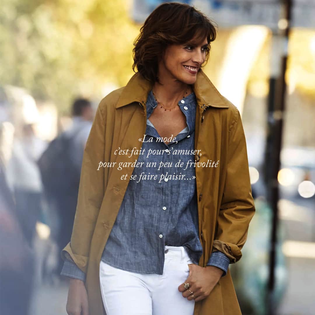 イネスドゥラフレサンジュのインスタグラム：「💫 LE MANTRA DU LUNDI Par Ines de la Fressange ! Belle semaine à toute notre belle communauté ✨ - 💫 MONDAY'S MANTRA By Ines de la Fressange! Beautiful week to all our beautiful community ✨  #inesdelafressange #inesdelafressangeparis #girlsinines #paris #parisianchic #parisianstyle」