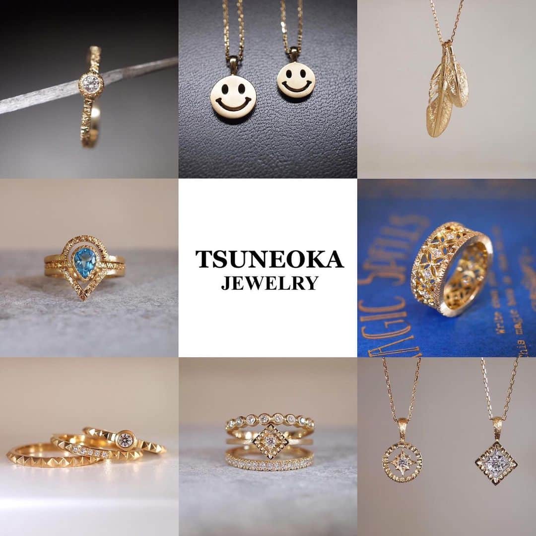 のインスタグラム：「TSUNEOKA JEWELRY 【POP-UP SHOP】 3月29日(水)〜4月4日(火) 大丸 神戸店 7階中央イベントスペース @daimarukobe   お近くにお越しの際はよろしくお願いします💍  #tsuneokajewelry#大丸神戸店#ポップアップショップ」