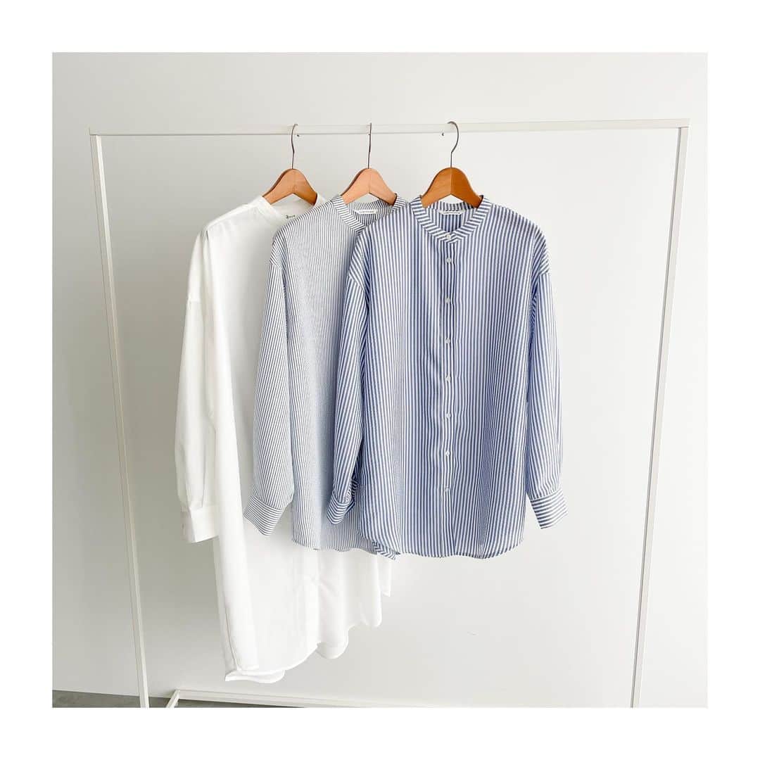 Lugnoncure（ルノンキュール）さんのインスタグラム写真 - (Lugnoncure（ルノンキュール）Instagram)「【Recommend Items】 スッキリとしたバンドカラーシャツは 一枚ではもちろん、羽織りとして着用したり ベストとレイヤードして着用したりと 様々な使い方で活躍します。 ⁡ 柔らかい肌触りと爽やかな色合いで 春から夏にかけて長くお使いいただけます。 ⁡ ⁡ ⁡ #shirt ¥5,390(tax incl.)_No.1711662 off-white/blue/navy ⁡ #one-piece ¥6,490(tax incl.)_No.1107137 off-white/blue/navy ⁡ ⁡ ⁡ ※商品画像は、撮影環境やご利用のPC・スマートフォンのモニター環境などにより実物と色味に差異がある場合がございます。 ⁡ ⁡ ⁡ #lugnoncure #ルノンキュール #オフコーデ #オフスタイル #休日コーデ #大人カジュアル #大人カジュアルコーデ #カジュアルコーデ #カジュアルファッション #シャツ #ストライプ #トレンド #春コーデ #spring #2023ss #canshopig」3月27日 19時15分 - lugnoncure