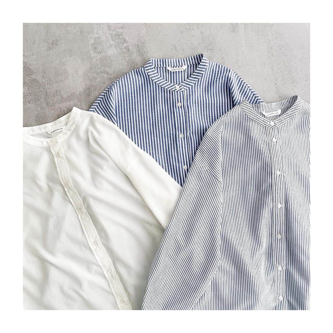 Lugnoncure（ルノンキュール）さんのインスタグラム写真 - (Lugnoncure（ルノンキュール）Instagram)「【Recommend Items】 スッキリとしたバンドカラーシャツは 一枚ではもちろん、羽織りとして着用したり ベストとレイヤードして着用したりと 様々な使い方で活躍します。 ⁡ 柔らかい肌触りと爽やかな色合いで 春から夏にかけて長くお使いいただけます。 ⁡ ⁡ ⁡ #shirt ¥5,390(tax incl.)_No.1711662 off-white/blue/navy ⁡ #one-piece ¥6,490(tax incl.)_No.1107137 off-white/blue/navy ⁡ ⁡ ⁡ ※商品画像は、撮影環境やご利用のPC・スマートフォンのモニター環境などにより実物と色味に差異がある場合がございます。 ⁡ ⁡ ⁡ #lugnoncure #ルノンキュール #オフコーデ #オフスタイル #休日コーデ #大人カジュアル #大人カジュアルコーデ #カジュアルコーデ #カジュアルファッション #シャツ #ストライプ #トレンド #春コーデ #spring #2023ss #canshopig」3月27日 19時15分 - lugnoncure