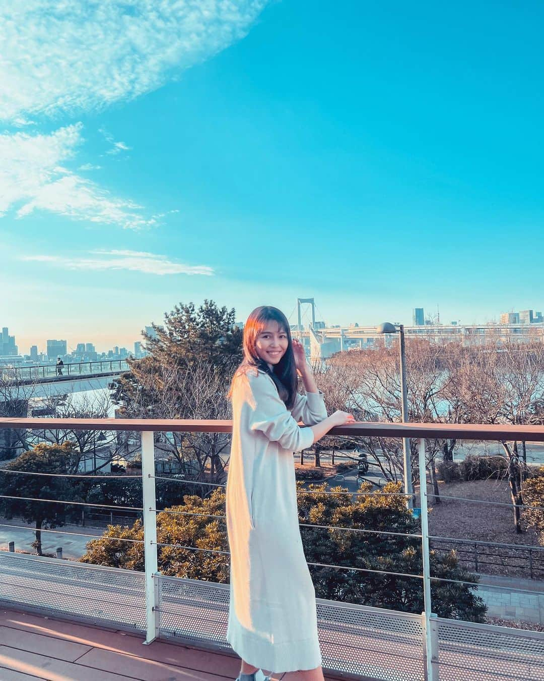 西田美保さんのインスタグラム写真 - (西田美保Instagram)「晴れてると気分あがるー☀️💕 . A sunny day 🌞 .」3月27日 19時46分 - real.miho_nishida