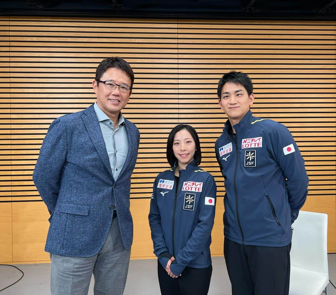 三浦璃来さんのインスタグラム写真 - (三浦璃来Instagram)「今日は、古田敦也さんに取材して頂きました。  テレビ朝日「サンデーLIVE!!」4月9日放送予定です。  是非ご覧下さい！  #木下グループ  #テレビ朝日」3月27日 19時50分 - riku9111