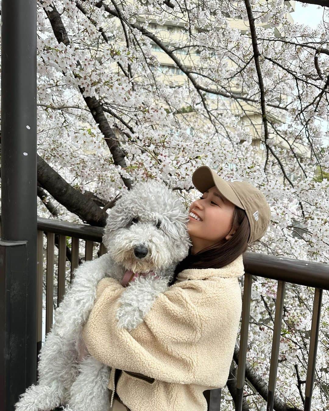 森英奈さんのインスタグラム写真 - (森英奈Instagram)「桜綺麗だったね❤︎  #中目黒#目黒川」3月27日 19時50分 - hana_mori18