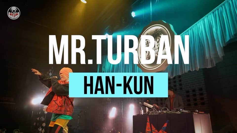 HAN-KUNのインスタグラム：「ライブ映像  Youtubeにアップしたよ  良かったら ターバン観てください👳‍♀️」