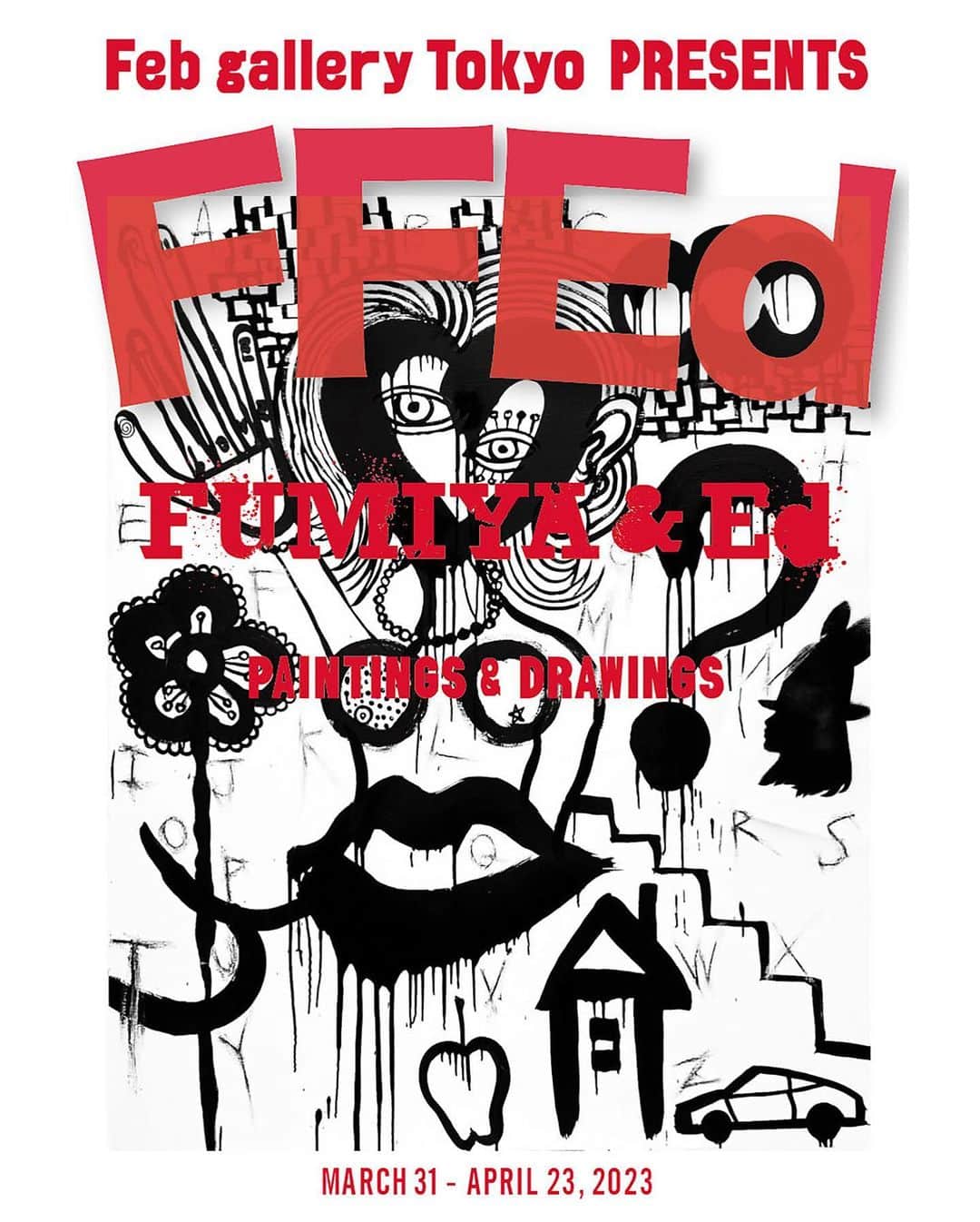エドツワキさんのインスタグラム写真 - (エドツワキInstagram)「#FFEd  FUMIYA & Edが3月31日から始まります。 febgallerytokyo.com」3月27日 21時23分 - ed_tsuwaki