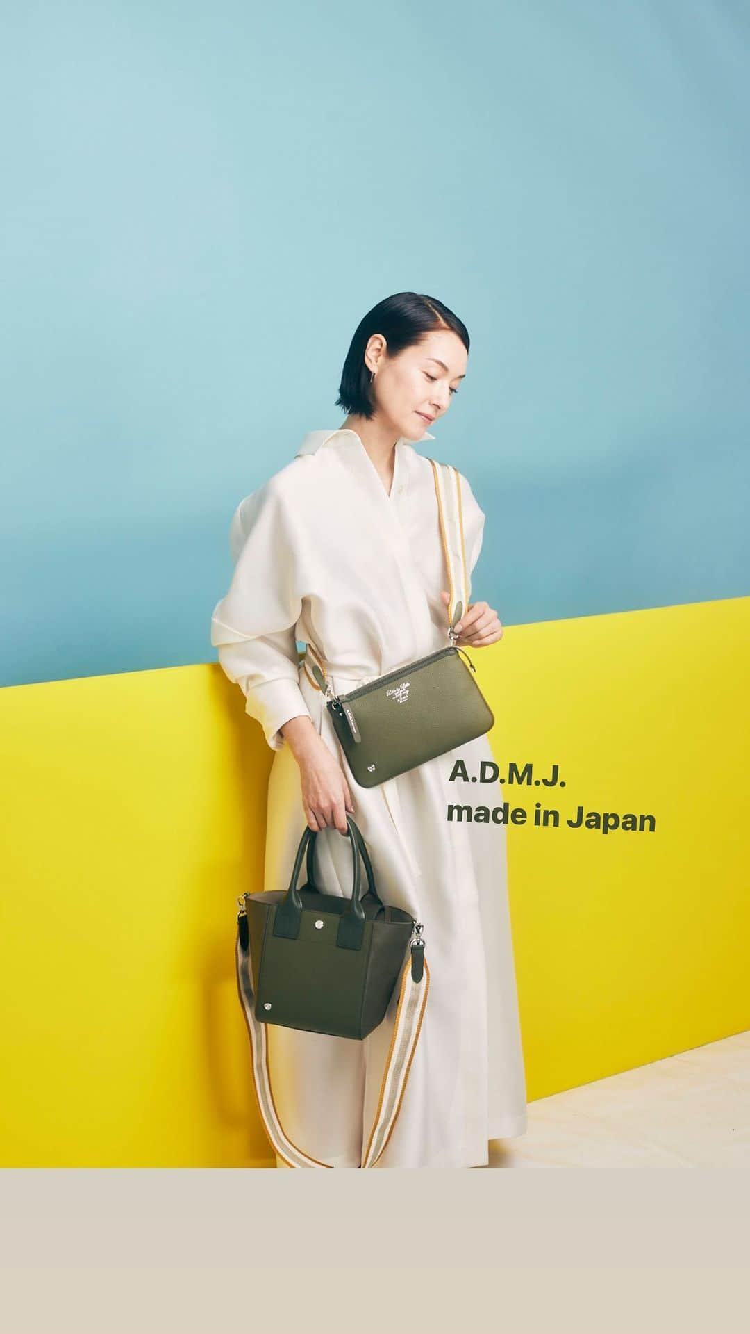 A.D.M.J.co.,Ltdのインスタグラム：「#admj #admjofficial #bag #multi #madeinjapan #エーディーエムジェイ #バッグ　#バッグの中身」