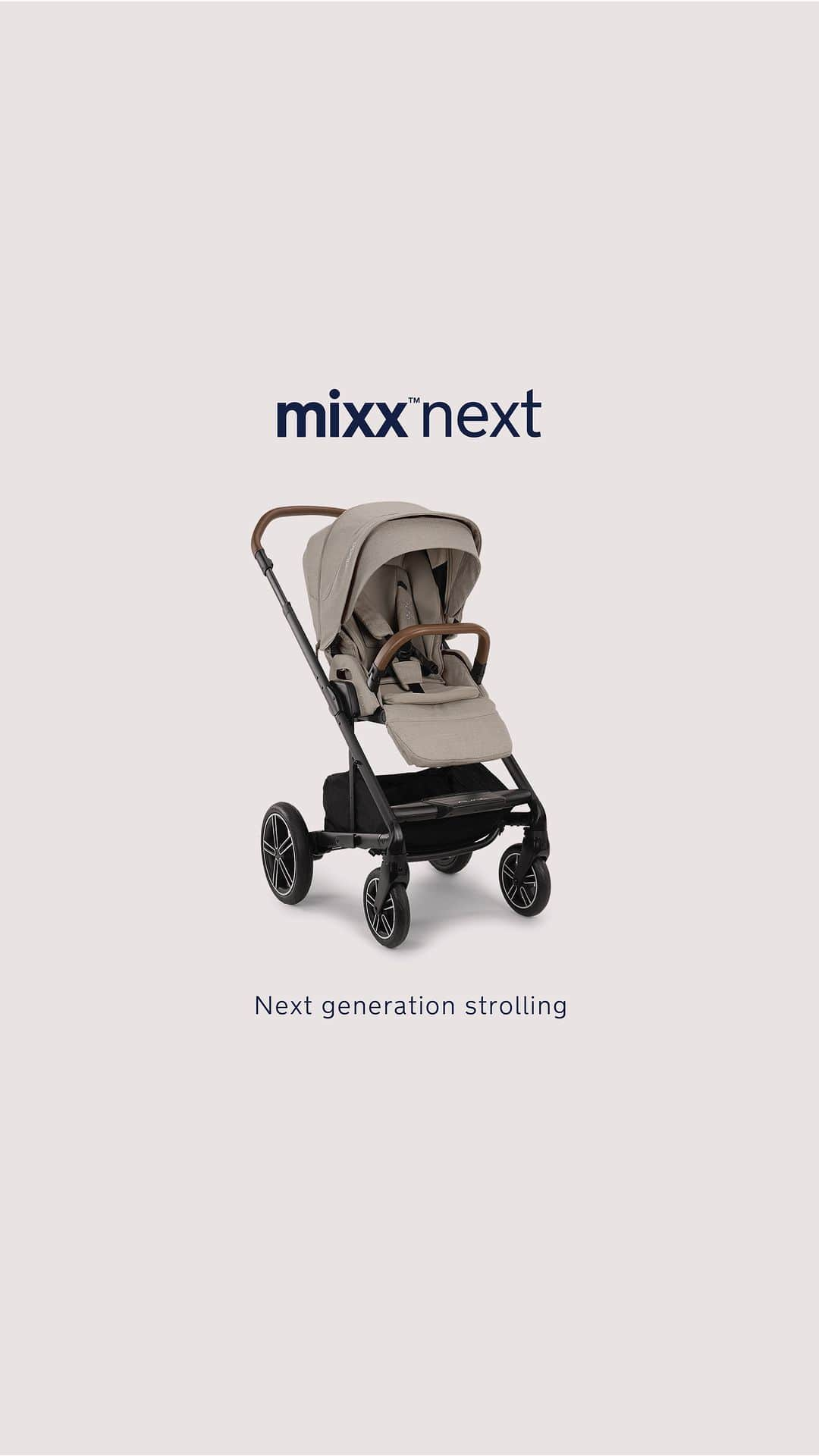 nunaのインスタグラム：「Whether your little one is facing you or the world, the MIXX next peek-a-boo window lets you keep an eye on baby throughout all your journeys together 💕 With an all-season seat and water-repellent UPF 50+ extendable canopy with ventilation panel, you and baby can travel together throughout the seasons 🤩   Where will adventure take you next?  #nuna #mynuna #stroller #features #spring #springtime #seasonchange」