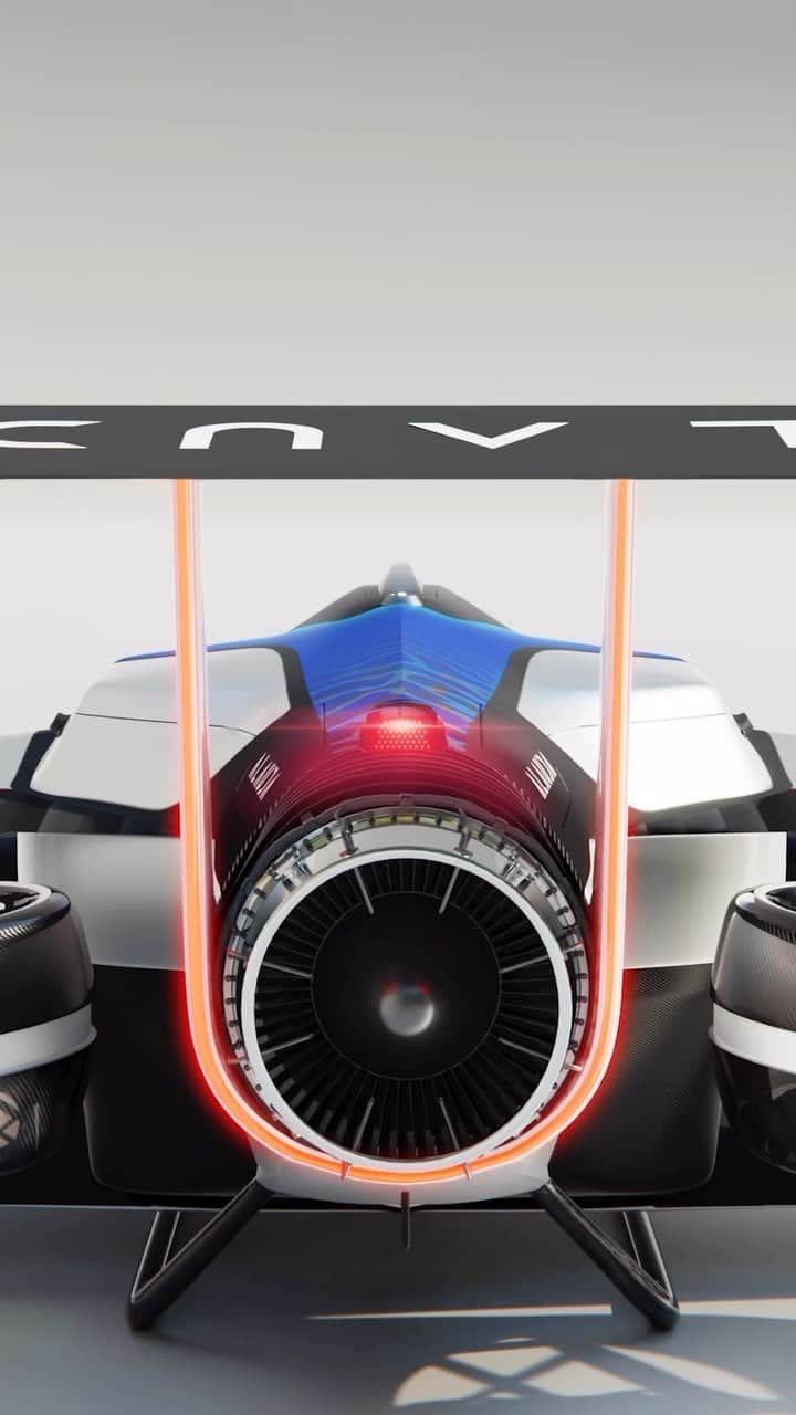 インテルのインスタグラム：「Get ready for the world’s 1st flying electric car racing series with pilots! Our processors will help the pilots navigate a virtual racetrack you’ll be able to watch from anywhere! 🏁💻☁️」
