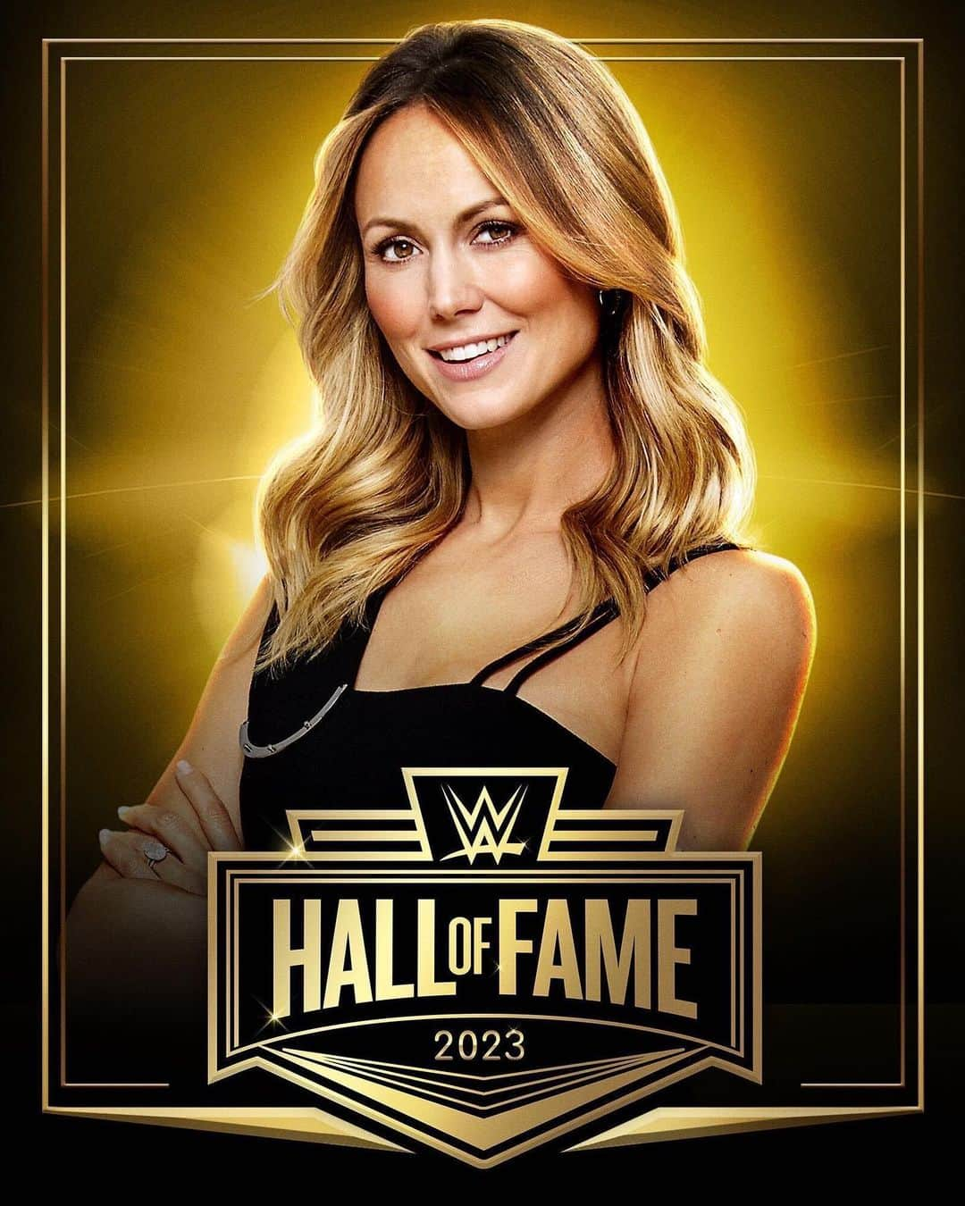 ステイシー・キーブラーのインスタグラム：「BREAKING: @stacykeibler will be inducted into the #WWEHOF Class of 2023, as first reported by @people!」