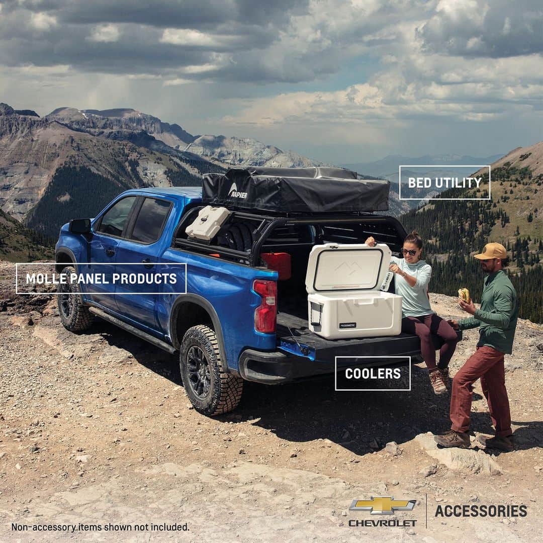 シボレーのインスタグラム：「Come springtime, we all need a bit more room for activities. Make the most of your adventures with Chevrolet Accessories.」