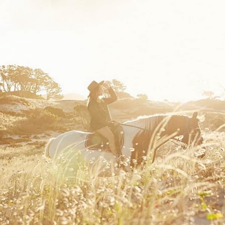 アリッサ ウーテンのインスタグラム：「1 week of watching Yellowstone」