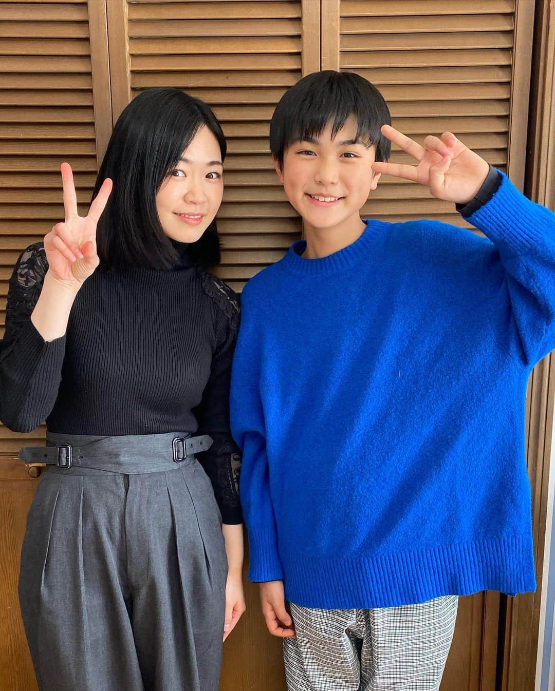 西川可奈子さんのインスタグラム写真 - (西川可奈子Instagram)「『アイゾウ 警視庁・心理分析捜査班』 「殺しのピエロ」に宇井真理子役で出演致しました。 ありがとうございました。 ・ ・ 息子役の鈴木陸（@rikusan_official ）くんと📷  既に息子に身長抜かれてるー🫣」3月28日 6時35分 - kanako_1105