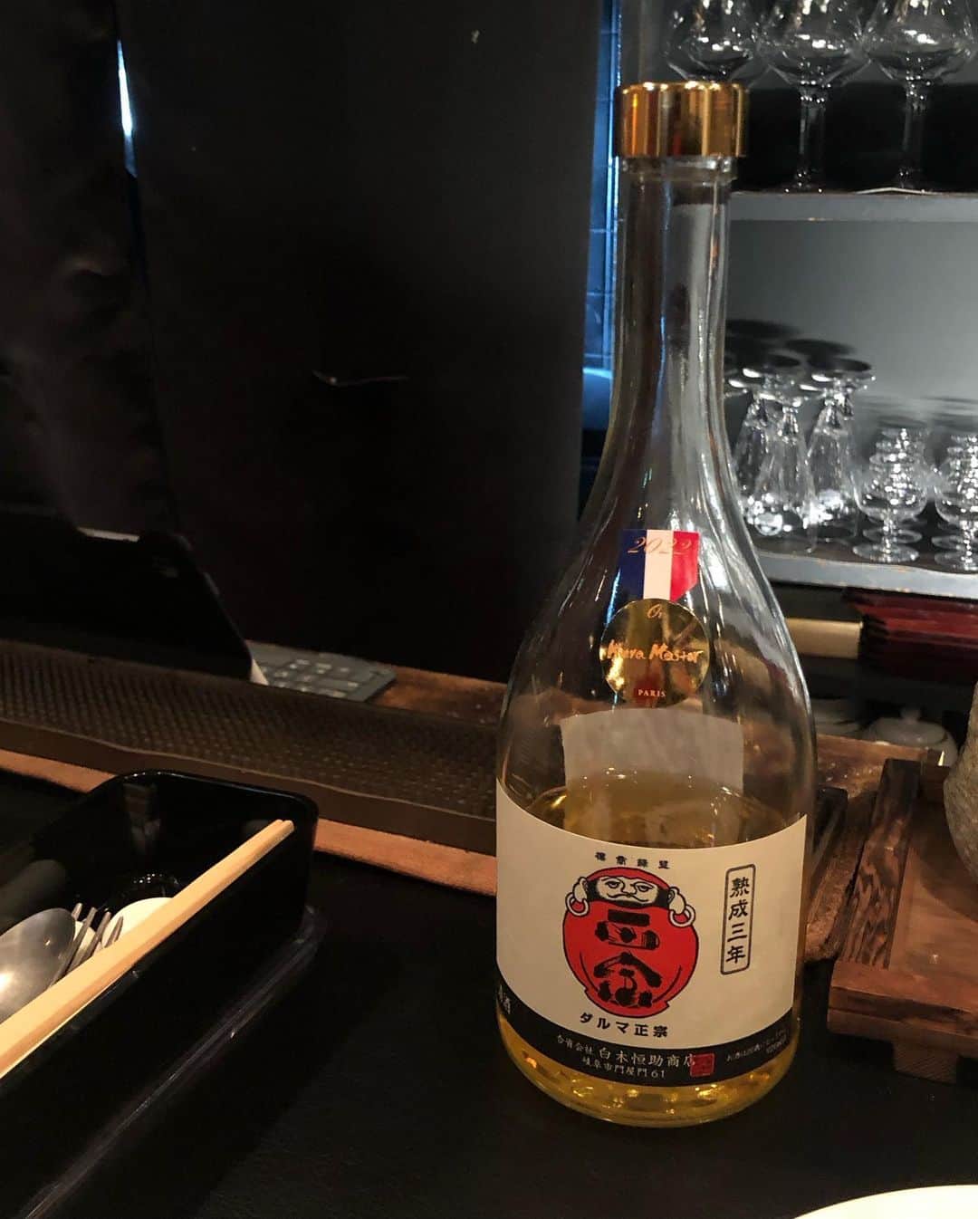岡田育さんのインスタグラム写真 - (岡田育Instagram)「🍶🍷🍸🗼 酒たち、ところどころ。 #酒茶論 #長期熟成日本酒bar  #barmeiju @barmeijiu  #genyamamoto  @nohgahotel.ueno #季の美  @restaurant_auxamis」3月28日 6時54分 - okadaic