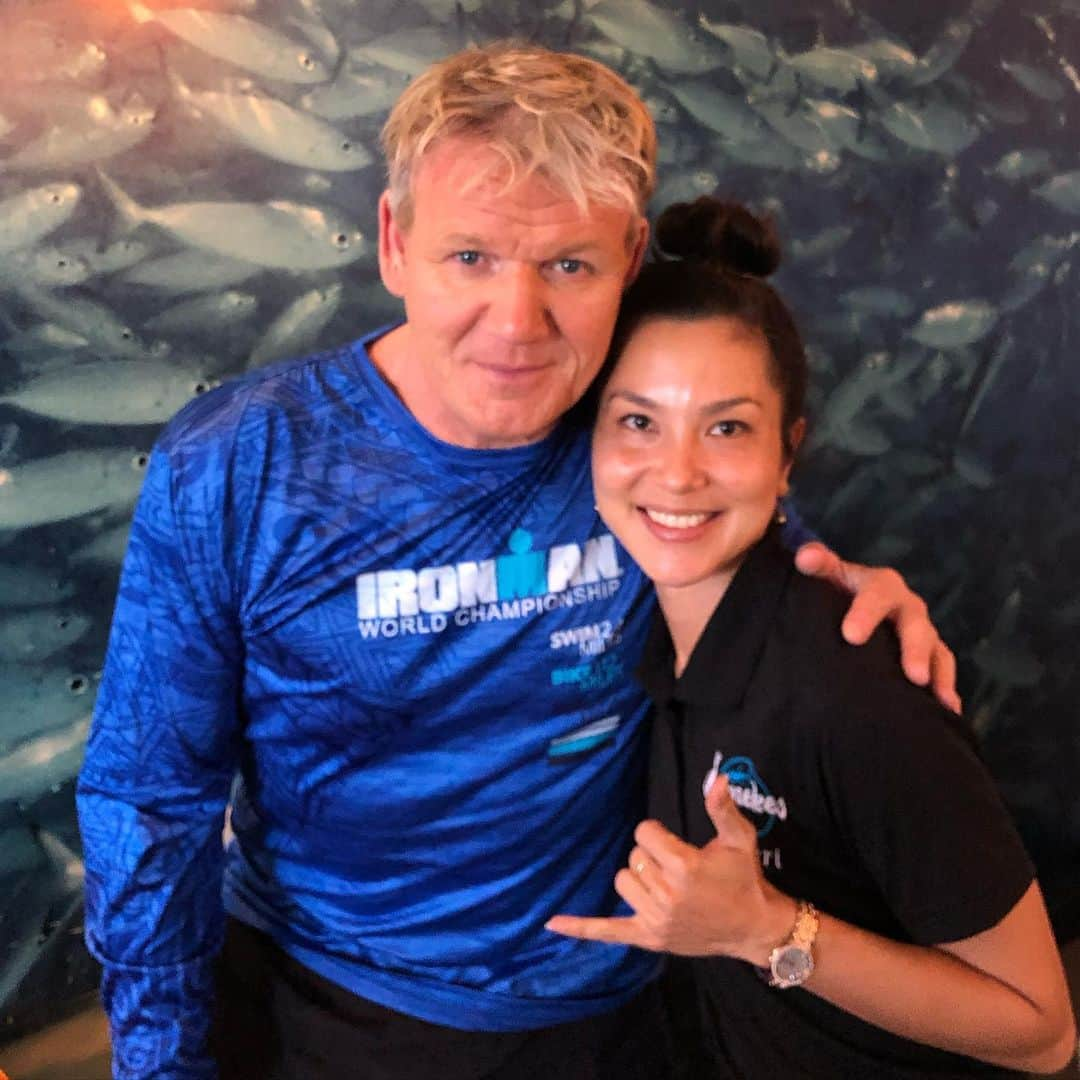 シェリーマリア澄川のインスタグラム：「Did you know Gordon Ramsey is an Ironman? 👏🌟」