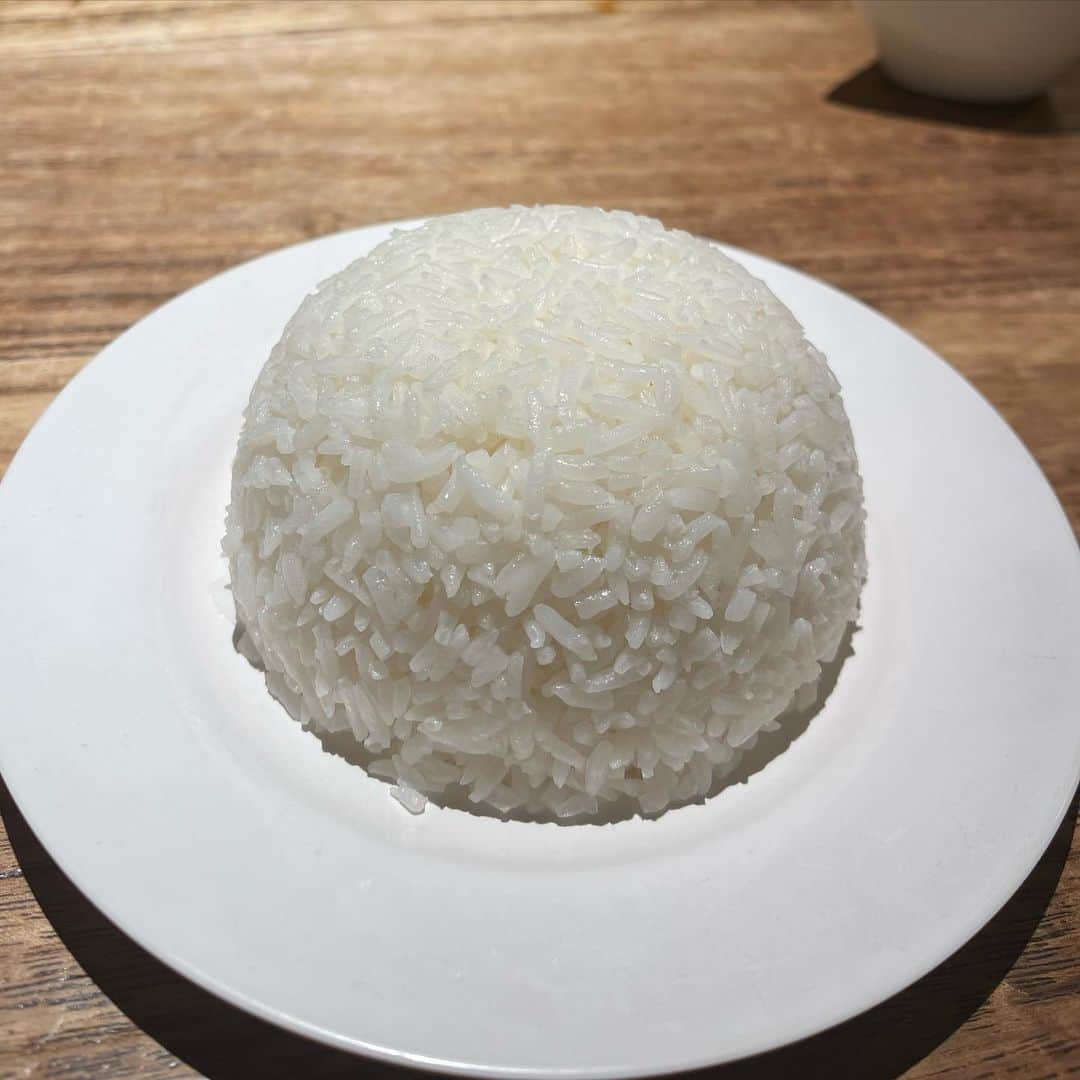 柴犬小春さんのインスタグラム写真 - (柴犬小春Instagram)「タイ料理屋でタイ香り米🌾 タイ米独特の風味。 米が消えるーと騒いでタイ米食べてた頃を思い出す。でもかなり好き！」3月28日 11時32分 - kohachannel