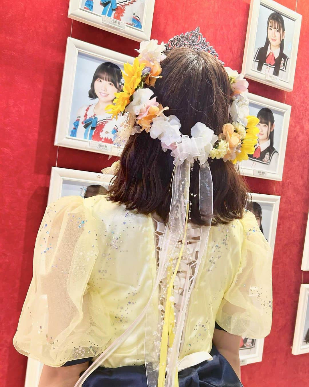 古舘葵さんのインスタグラム写真 - (古舘葵Instagram)「. . . . .  🌼🫶🏻🎀」3月28日 11時55分 - aochan0810_ngt48