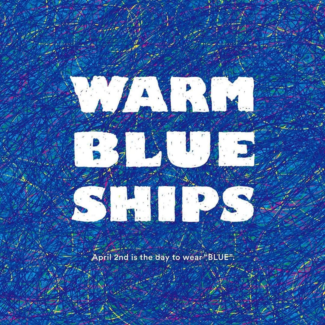SHIPSさんのインスタグラム写真 - (SHIPSInstagram)「Warm Blue SHIPS 2023  4月2日は国連が定めた世界自閉症啓発デー。 「癒やし」や「希望」などを表す青色を、自閉症のシンボルカラーにし、皆が思い思いの形の青で表現します。NY、パリ、ロンドンなど世界中の都市のランドマークがテーマカラーのブルーに染まり、自閉症への理解を深めるための取り組みが行われます。 日本の各地でも東京を中心に様々な場所がブルーにライトアップされます。  世界自閉症啓発デーをたくさんの人に認知していただき、自閉症への理解を深めるための取り組みとして3月24日（金）～4月6日（木）の期間、全国のSHIPSで今年も“Warm Blue”に染まる活動をいたします。 また、スタッフも【ONE SHIPS ACTION】の活動の一つとして店頭やSNSでブルーのコーディネートなどを披露していきます。  ＜WARM BLUE SHIPS ステッカー プレゼント＞ SHIPS 各店では"Warm Blue Day"となる4月2日（日）に店頭にて商品をお買い上げのお客様には、「オリジナルステッカー」を差し上げます。 ※ノベルティには数に限りがございますので、無くなり次第終了となります。  みなさまもさまざまな青色の写真をシェアしてぜひ活動に参加してみてください💙  #WB_2023 #自閉症啓発デー  #2023TT #LIUB #ships #シップス」3月28日 18時44分 - ships_official