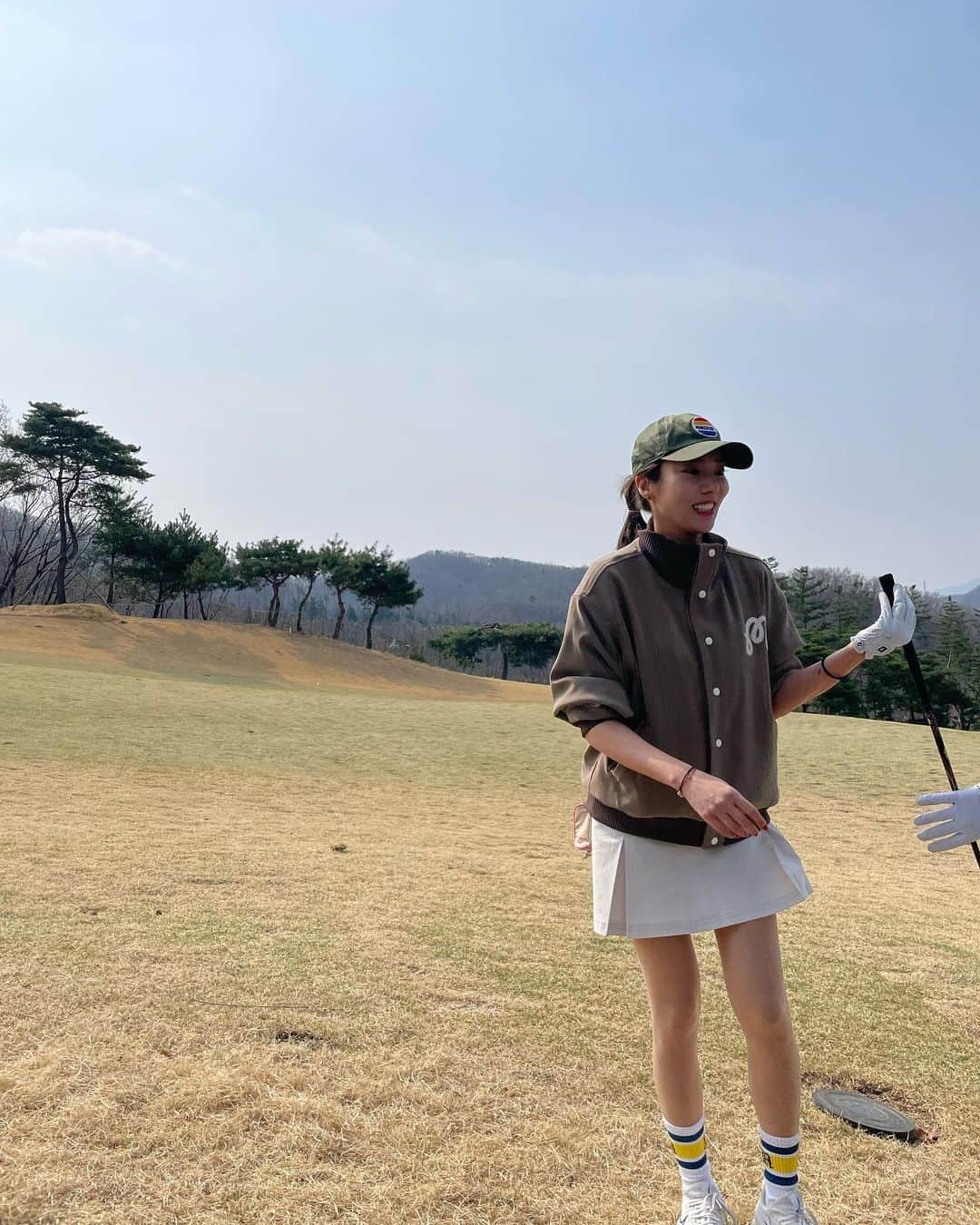 ソン・ダムビさんのインスタグラム写真 - (ソン・ダムビInstagram)「올해 첫 라운딩⛳️ 연습 진짜 많이 해야겠다🥹 그래도 늘 즐거워❤️」3月28日 13時48分 - xodambi