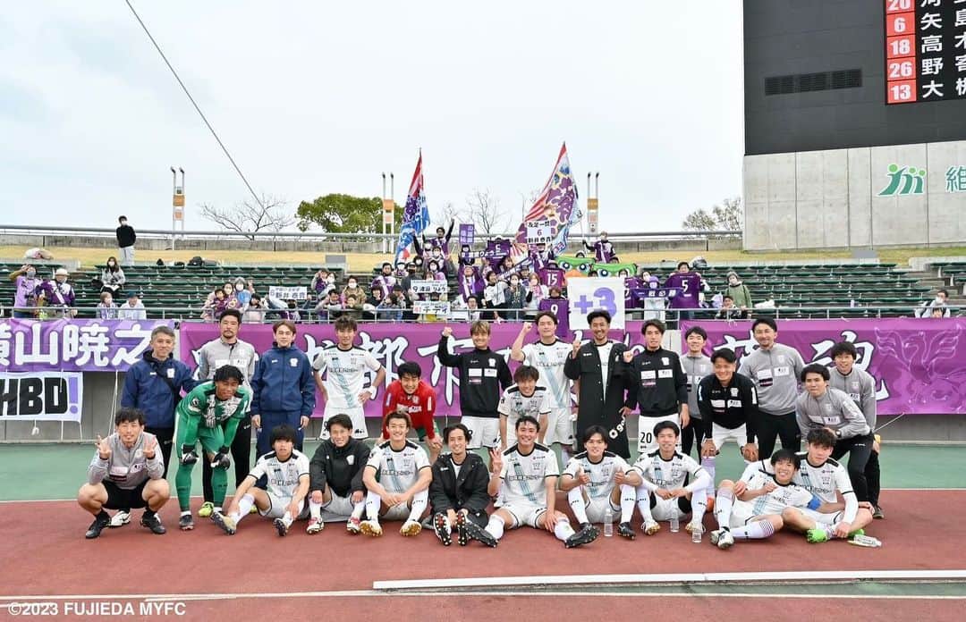 のインスタグラム：「第6節 vsレノファ山口  #4 #藤枝MYFC」