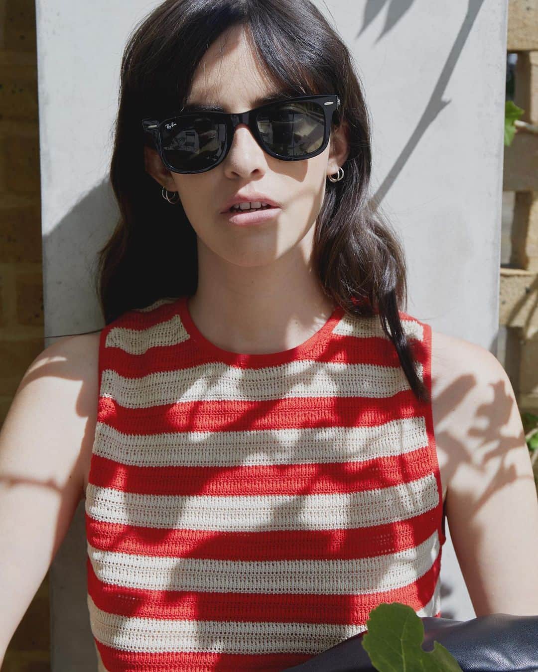 のインスタグラム：「@jakkeldn  23 SPRING & SUMMER  FAY KNIT VEST - RED STRIPE ✔︎J2291  #jakke  #ジャッキー  #sastainablefashion  #sastainable  #サステナブル  #サステナブルファッション」