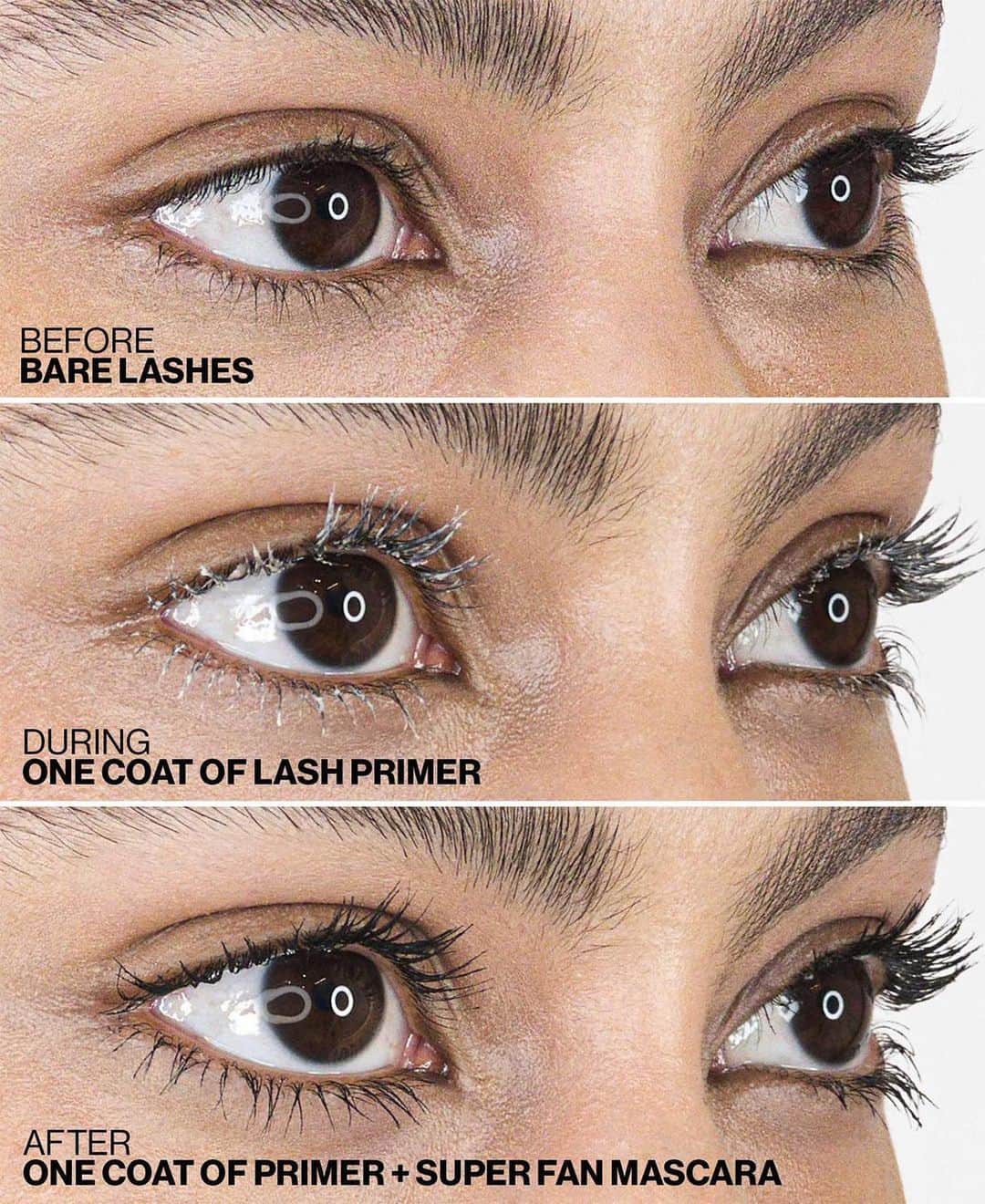 Smashboxのインスタグラム：「⭐ Falsies-like drama, hold the damage. Meet NEW Extension Nourishing Lash Primer ⭐ 💧 conditions + moisturizes lashes 👀 reduces mascara smudging for 24 hrs 〰️ maintains volumized, longer lashes 🔎 opthalmologist-tested 🐰 vegan + cruelty-free  Shop the mascara-boosting, lash-loving formula at smashbox.com | Link in bio」