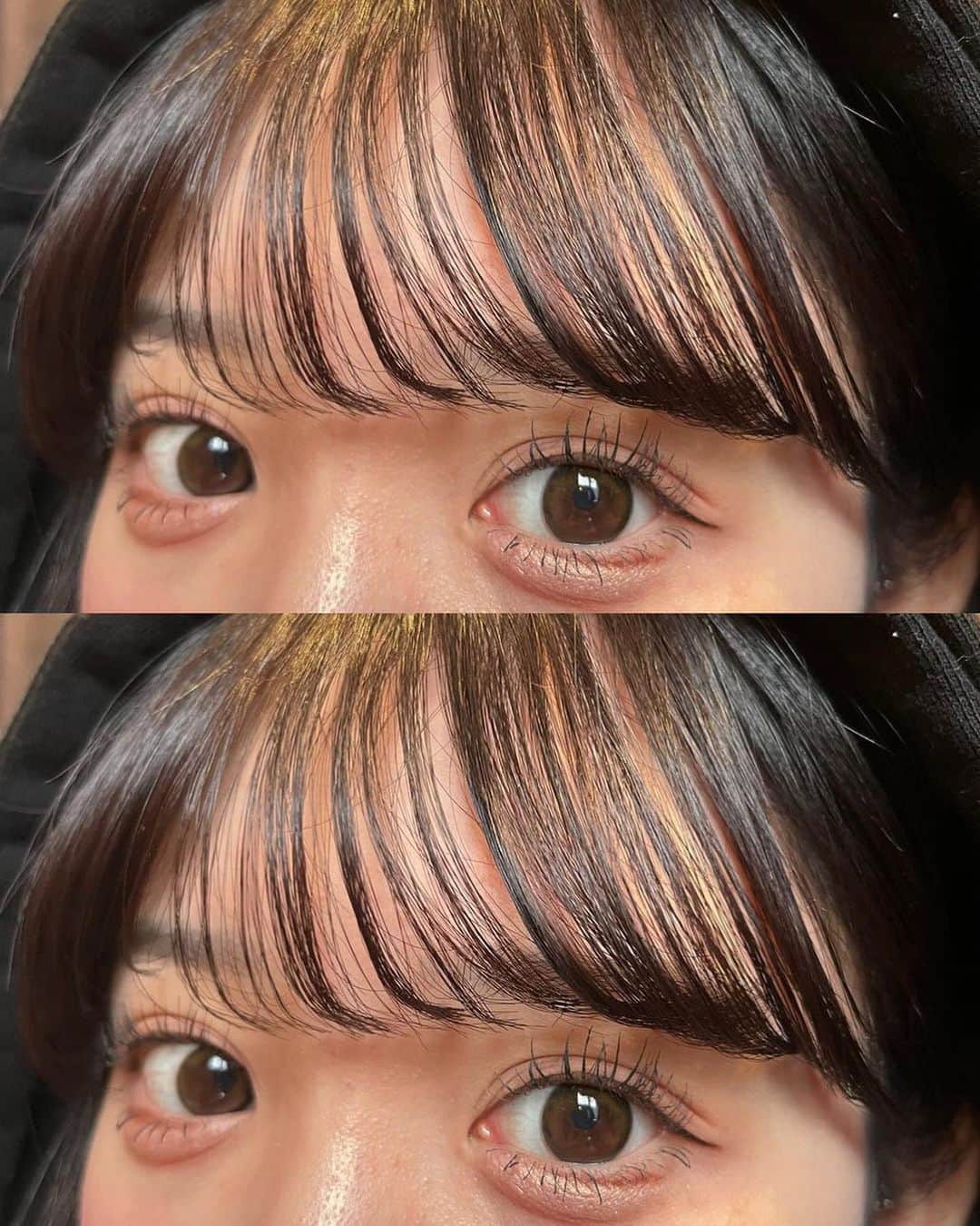 山本姫香さんのインスタグラム写真 - (山本姫香Instagram)「エバーカラーワンデーミリモアのじらしてショコラを使ってみました🤍 発色が可愛くてお気に入りなの！パールベージュの小さめバージョンも出たみたいです。 エバーカラーワンデーミリモアを二箱以上買うと数量限定でノベルティがついてきます⭐️ #カラコン　#カラコンレポ　#エバーカラーワンデーミリモア　#ミリモア　#エバーカラーワンデー #きゅるんとあざといきゅん瞳　#じらしてショコラ　#クイーンアイズ　#queeneyes」3月28日 18時52分 - _himeka0904_