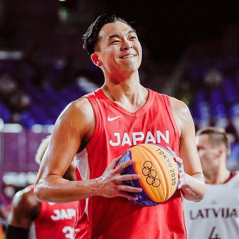 落合知也のインスタグラム：「A true leader for Japan 🇯🇵 Will Tomoya Ochiai be able to lead his country to the podium at the #3x3Asia? 🥇🥈🥉  @jba3x3official」