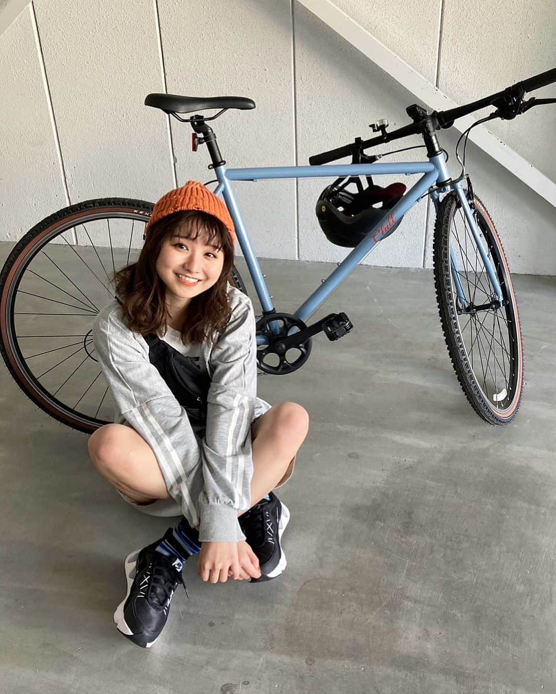 倉沢しえりさんのインスタグラム写真 - (倉沢しえりInstagram)「🚲 昨年に引き続き、今年もTHIRDBIKESのアンバサダーを務めさせていただきます！ 新しいカタログの完成が楽しみだ〜！」3月28日 20時03分 - shieri.kurasawa.official