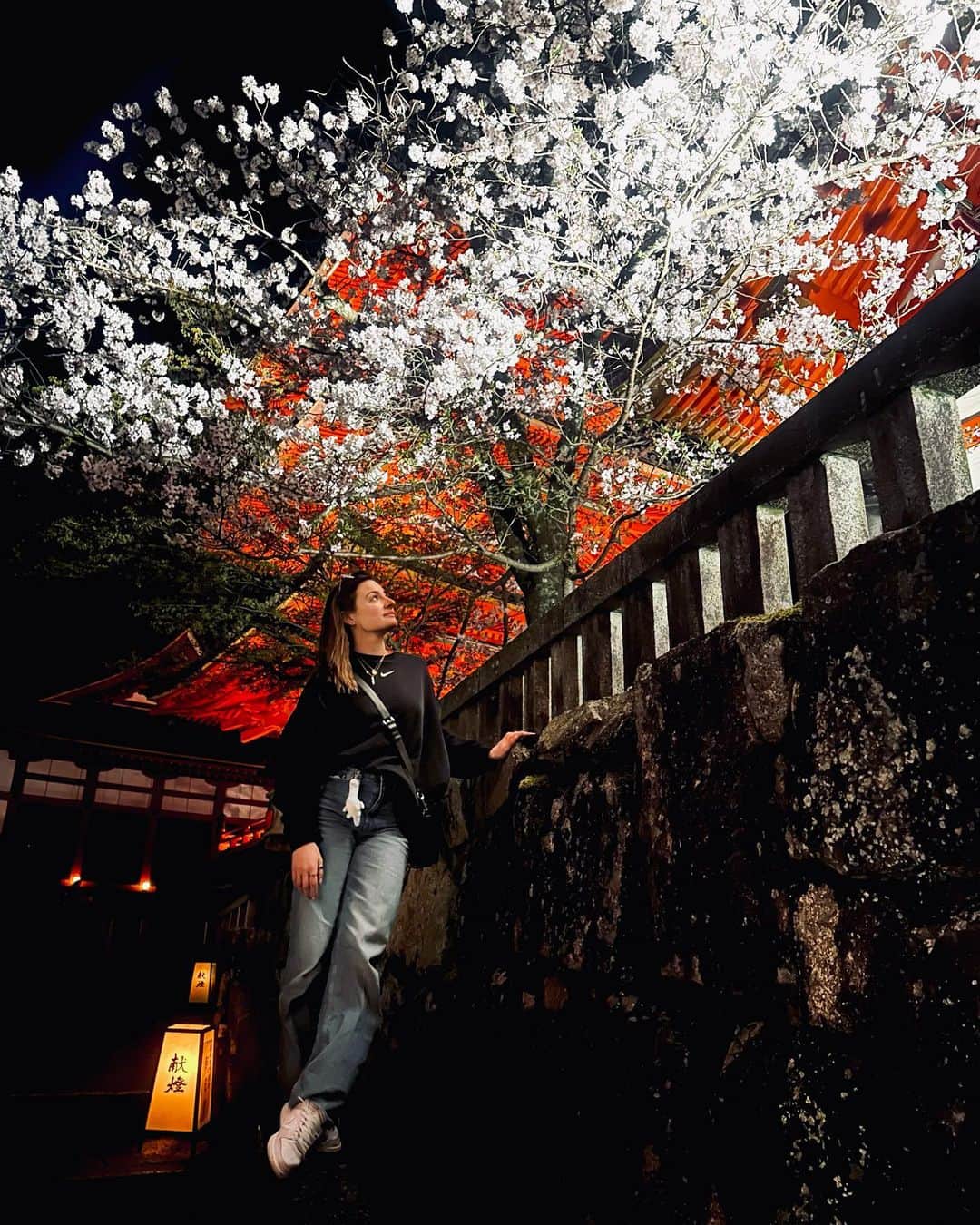 クリスティン・スポウルスのインスタグラム：「Kyoto adventures 🌸」
