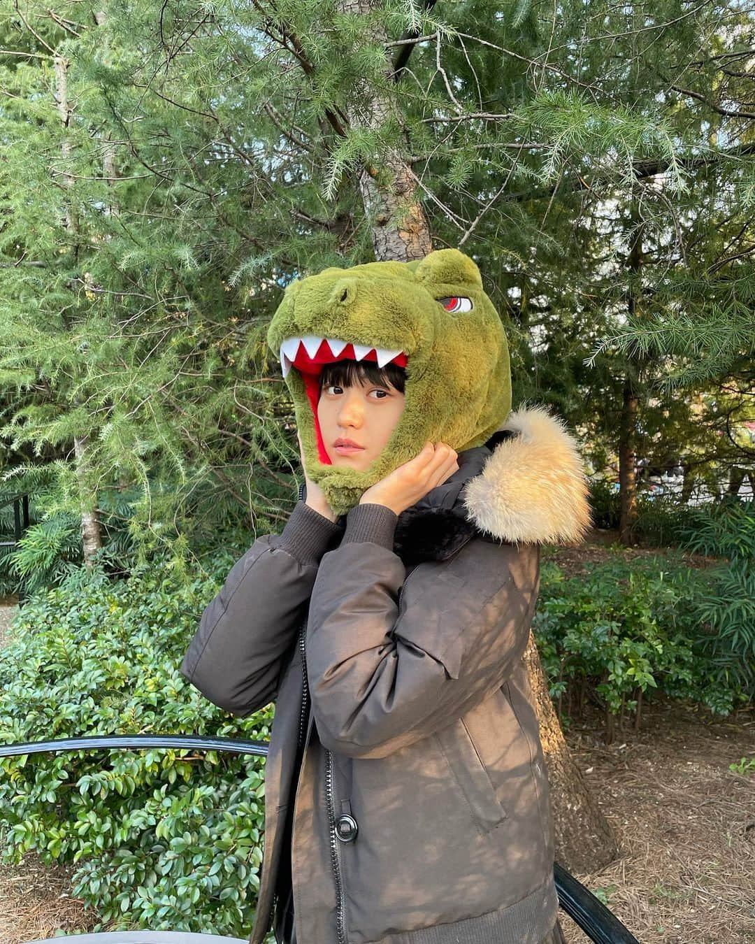 三根有葵さんのインスタグラム写真 - (三根有葵Instagram)「ユニバでびゅーした🌐🦖🧸  #usj #ユニバ #ユニバーサルスタジオジャパン」3月28日 21時41分 - yuki_mine0123