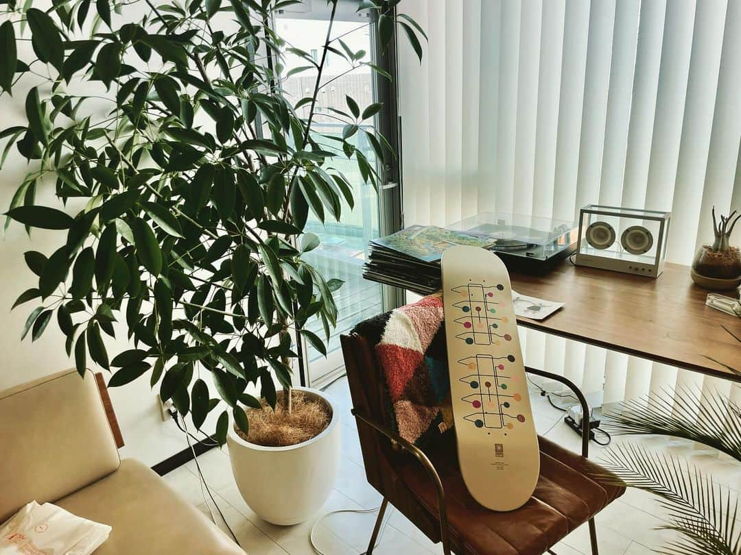 西野太盛さんのインスタグラム写真 - (西野太盛Instagram)「#EAMES さんからスケートボードってゆうめちゃくちゃテンションの上がる嬉しいギフトが！ 一緒に仕事が出来て嬉しい。  見ての通り、デザインがシンプルなのにインパクトがあってめちゃくちゃかっこいい。」3月28日 21時34分 - taisesese