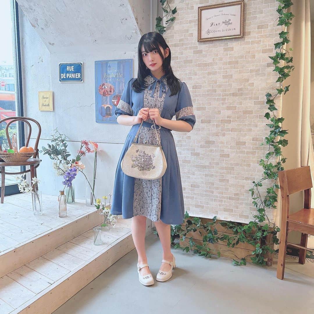 進藤あまねのインスタグラム：「F i.n.t / an another angelus 2023 Summer Collection に行ってきたよ〜✨  またまた可愛い服を沢山ゲットしてしまった…( ◜▿◝ )ﾆﾔ 着るの楽しみ！！！  #Fint #ananotherangelus #ねすぐらむ」