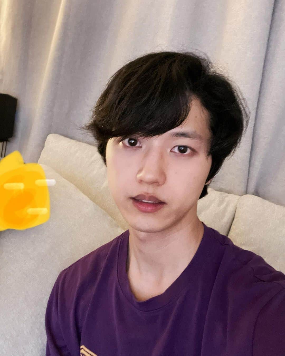 カン・ユンジェのインスタグラム：「🐤😈」