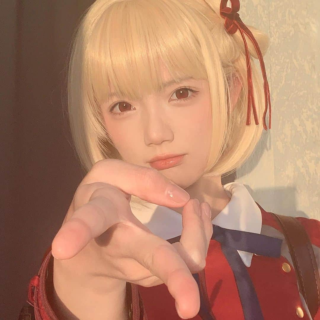 茶叶小果のインスタグラム：「#リコリコ ✌🏻」