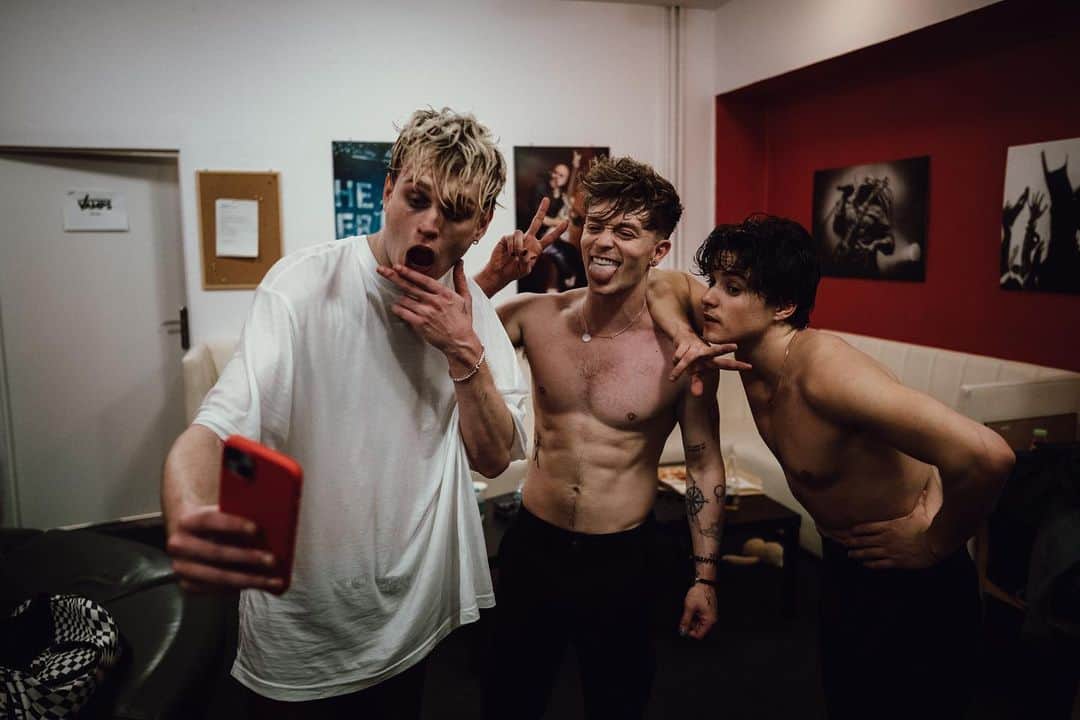トリスタン・エヴァンズのインスタグラム：「Sweat!」