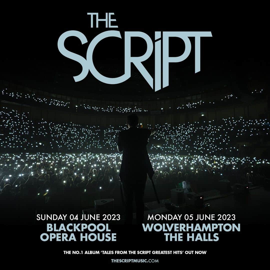 The Scriptさんのインスタグラム写真 - (The ScriptInstagram)「BLACKPOOL & WOLVERHAMPTON #TheScriptFamily.  We will be back for a couple of EPIC summer warm up shows on June 4th and June 5th.  We can’t wait to see you all again, it’s going to be huge. We’d love to see you comment below if you’ll be there 🙌 You can get your tix this Friday at 9.30am. Big love.」3月29日 1時00分 - thescriptofficial