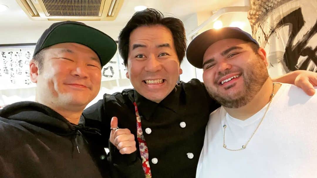 HEY!たくちゃんのインスタグラム：「今日は最高の出会いをした！  I had the best meeting today!  Going to New York on October 8th!  Ramen contest  thank you richie」