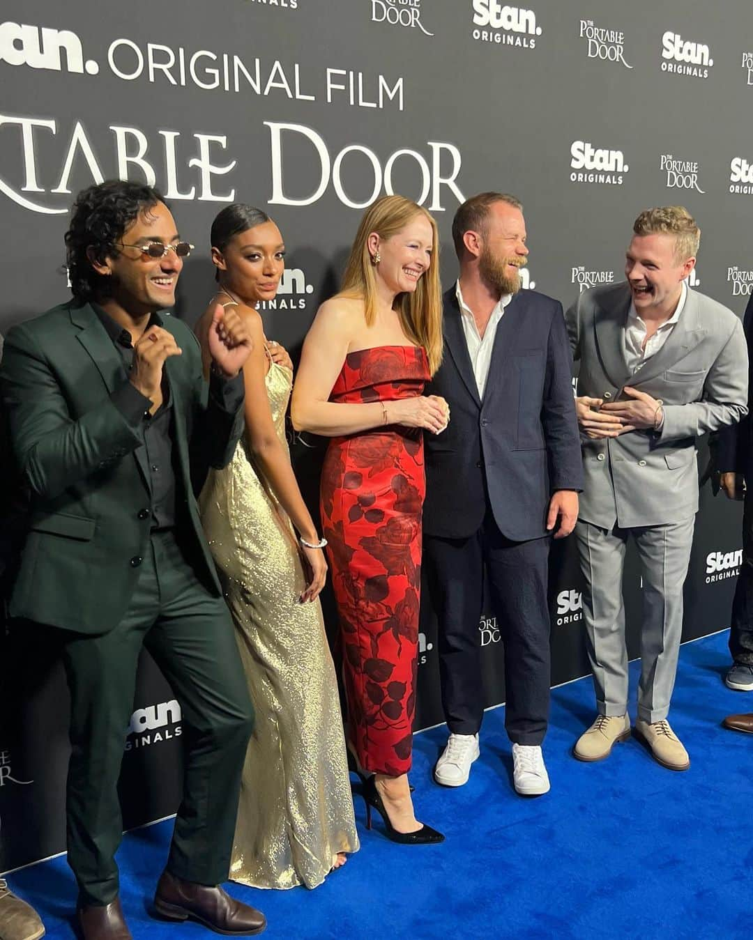 ミランダ・オットーさんのインスタグラム写真 - (ミランダ・オットーInstagram)「Thank you @stanaustralia for opening #theportabledoor and bringing me home to Sydney. Such a fun night - complete with goblins. Wish @jaydegee @rachelteaomarama and @pangeerz could have been there to celebrate with us. The Portable Door is in cinemas now and streams exclusively in Australia April 7th on Stan, UK on Sky and MGM+ in US. 💃 @emiliawickstead 👠 @louboutinworld 💎 @cartier 💄 @lindajefferyesmakeup 💇‍♀️ @______renyaxydis______  Styling @danni_cartisano  #stanoriginals #theportabledoor #wherewouldyougo」3月29日 12時19分 - miranda.otto