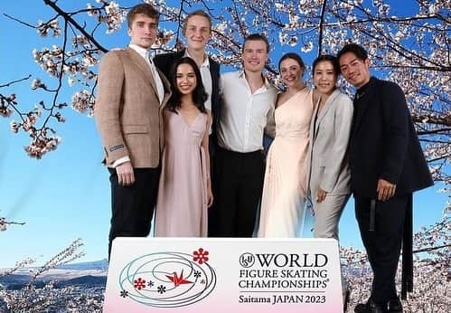 村元哉中さんのインスタグラム写真 - (村元哉中Instagram)「Worlds 2023  Closing Banquet part 1 🌸🌸🌸  #世界選手権2023 #worldfigure  #かなだい #k7d1 #banquet #バンケット @kanadai_team_official  #高橋大輔 #村元哉中」3月29日 12時39分 - k.a.n.a.m.u.r.a