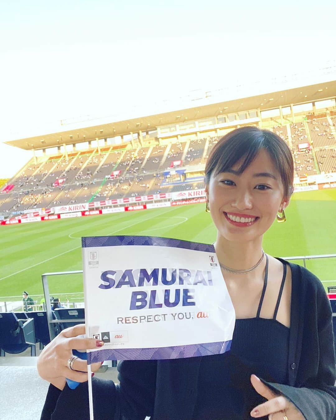 高柳愛実のインスタグラム：「⚽️🔥🇯🇵🇨🇴  #キリンチャレンジカップ2023  #サッカー日本代表 #コロンビア戦」