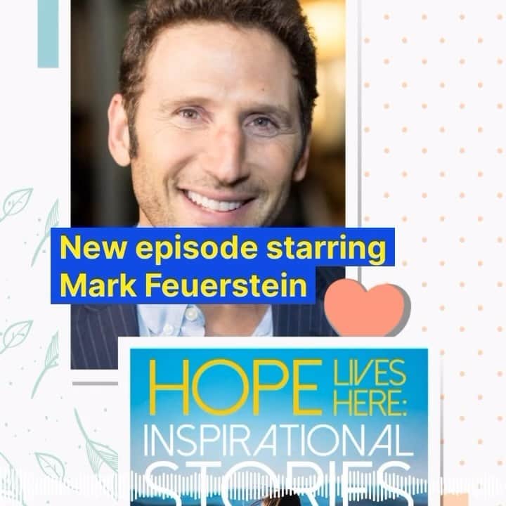 マーク・フォイアスタインのインスタグラム：「Hey, check out my episode of “Speechless”, an inspiring story in the Hope Lives Here anthology podcast from @voyagemedia about the great Hal Holbrook and how he overcame a great personal challenge.」