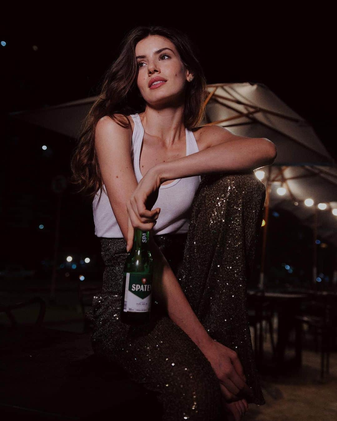 Camila Queirozのインスタグラム：「🍻 CHEERS! o fim de semana foi de happy hour acompanhado dela que sabe o que faz - afinal, é a única que existe desde 1397 ;) @spaten_br. #AprecieComModeração #EstiloSpaten」