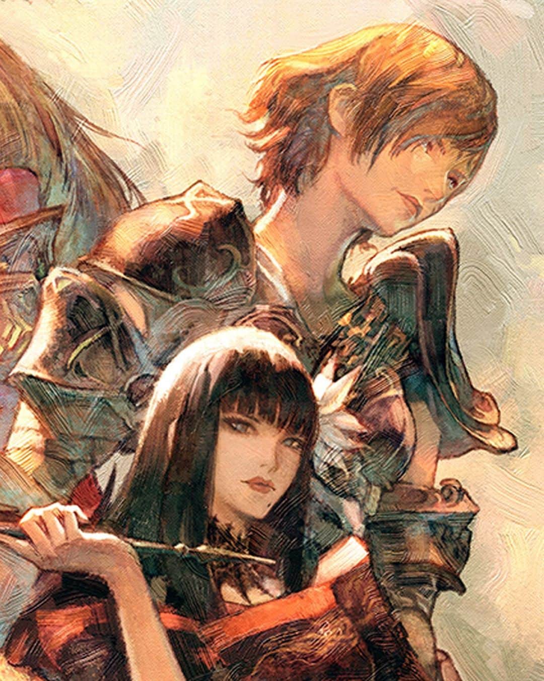 FINAL FANTASY XIVさんのインスタグラム写真 - (FINAL FANTASY XIVInstagram)「Storm of blood Born from blood Of our fallen brothers 🎶  Once again, here is the official illustration for Stormblood by Akihiko Yoshida!  #FFXIV #FF14 #Stormblood」3月29日 21時33分 - ffxiv