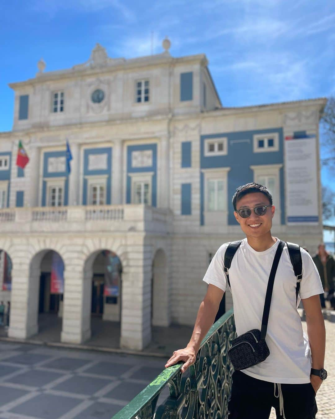 三竿健斗のインスタグラム：「初めてのリスボン観光😎🇵🇹 ⁡ A primeira vez que visita lisboa. ⁡ #lisboa #リスボン #リスボン観光」