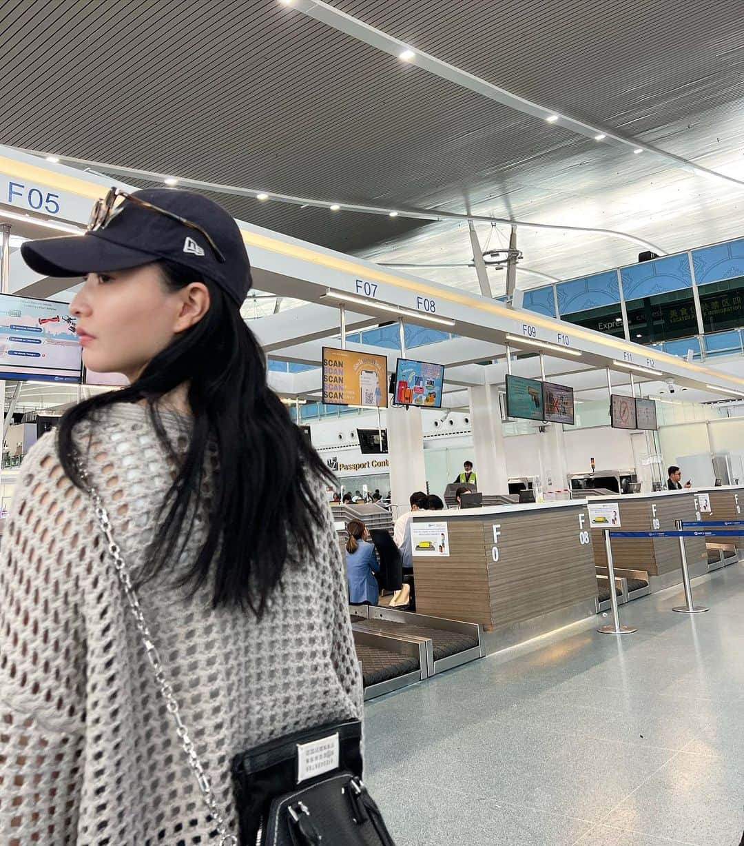橋本萌花さんのインスタグラム写真 - (橋本萌花Instagram)「空港ファッションてやつ？🤣」3月29日 14時47分 - moca.gram