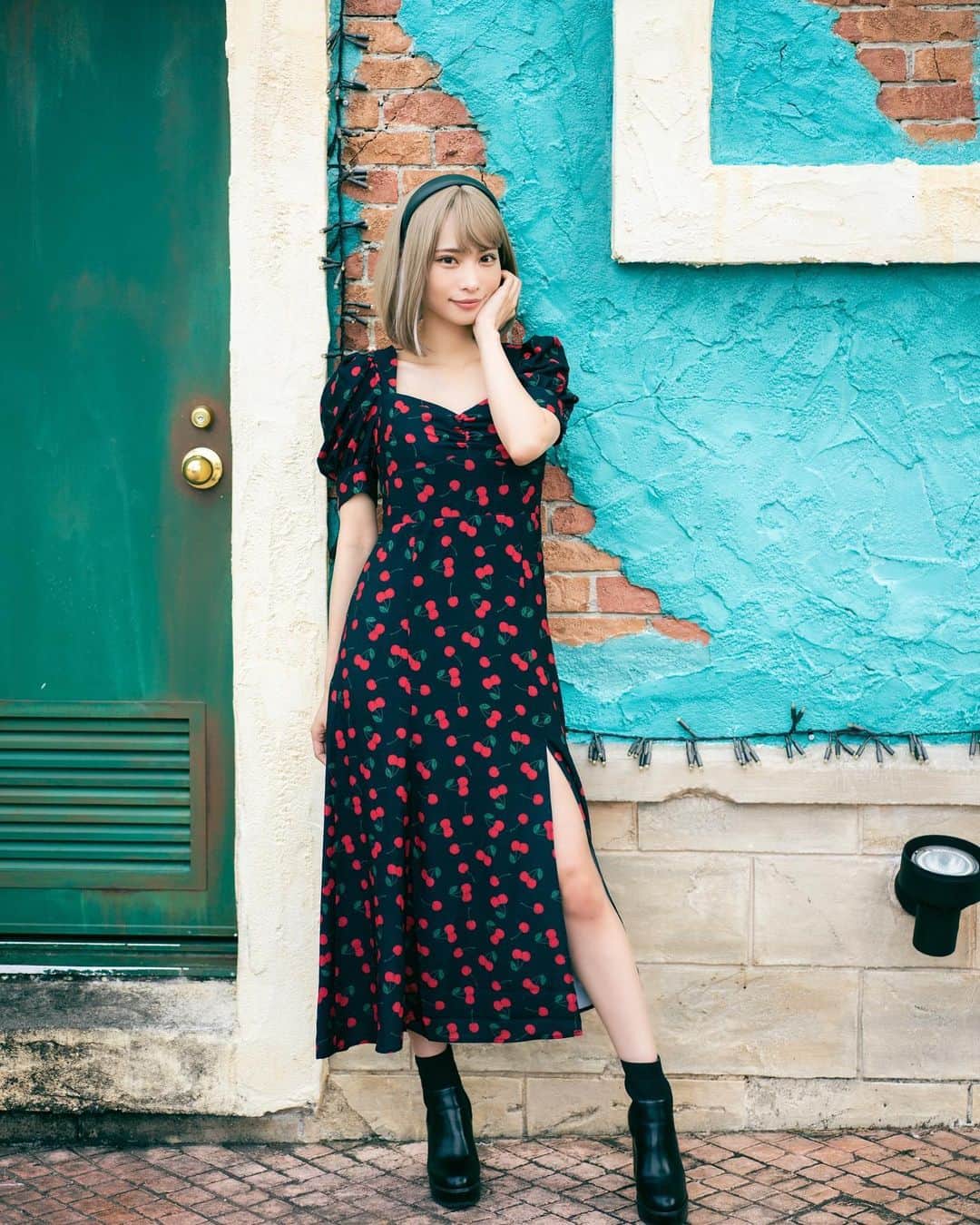 大野真依のインスタグラム：「🍒」