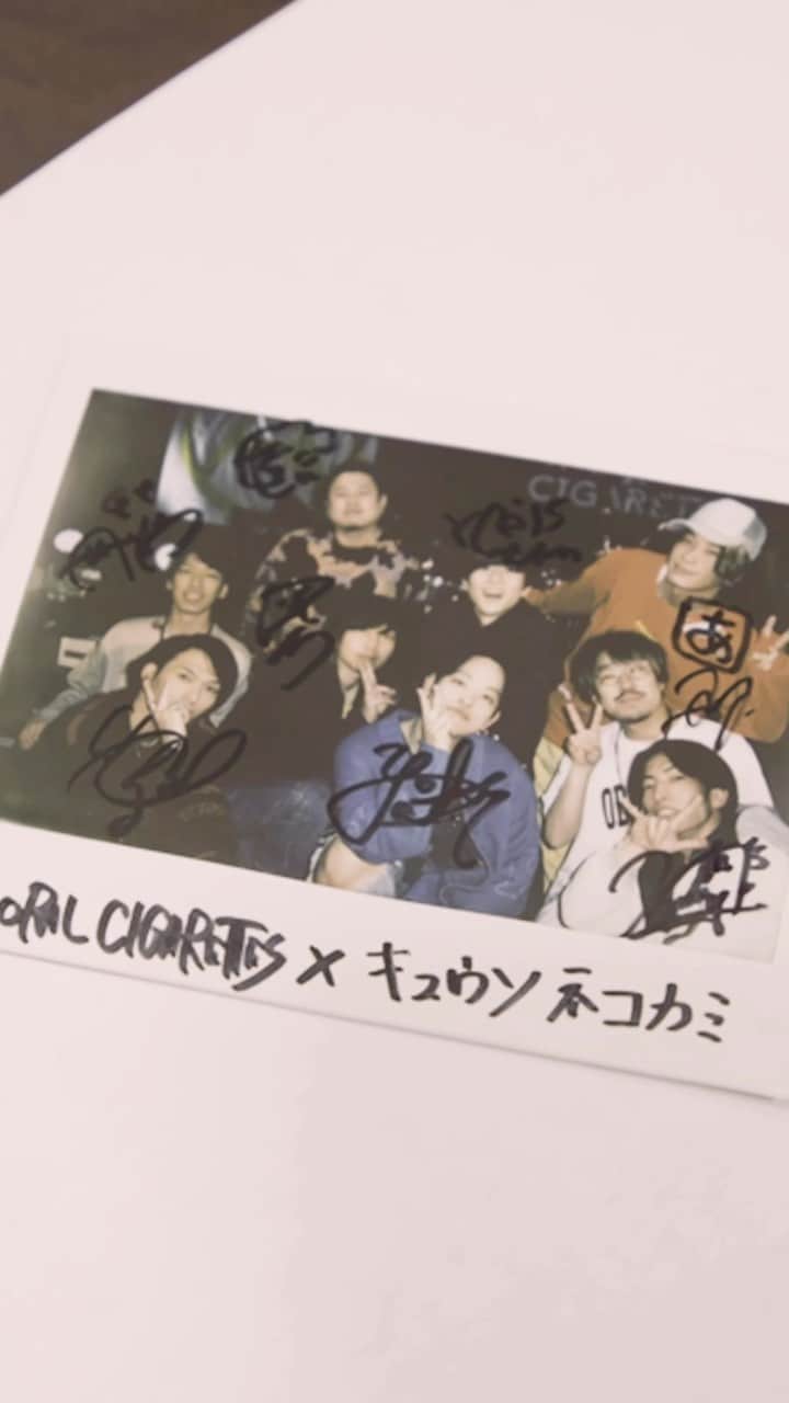 THE ORAL CIGARETTES のインスタグラム：「2MAN VS TOUR「MORAL PANIC」 2023/3/19 Zepp Sapporo w/ キュウソネコカミ  #オーラル_MP」