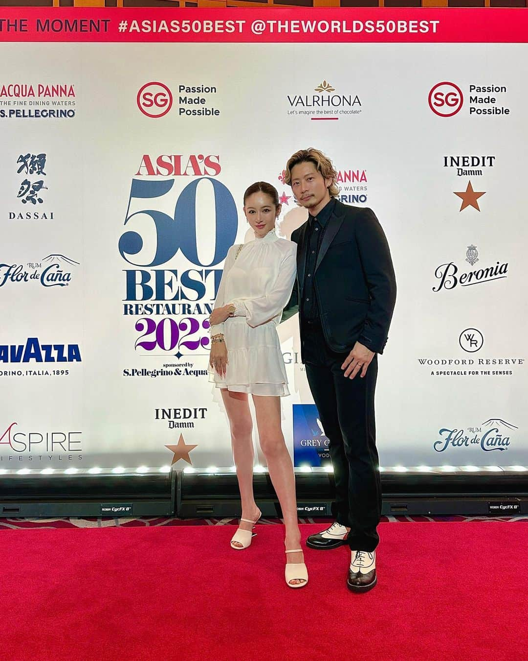 Reikaさんのインスタグラム写真 - (ReikaInstagram)「@theworlds50best awards ceremony 2023  ゲストとしてお招きいただきました✨ Congratulations to all the restaurants and chefs   #asias50best」3月29日 17時57分 - reikamarianna